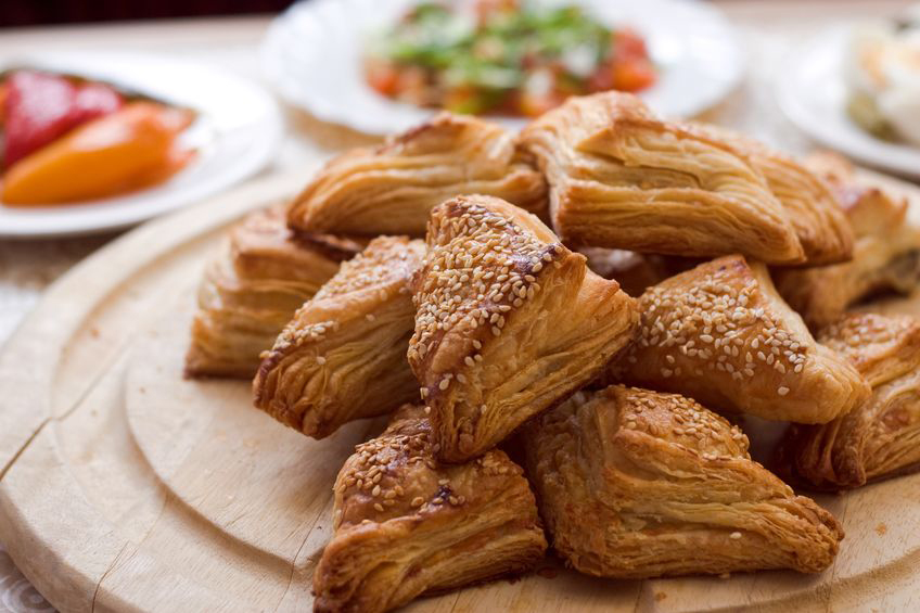 burekas - filo pastries