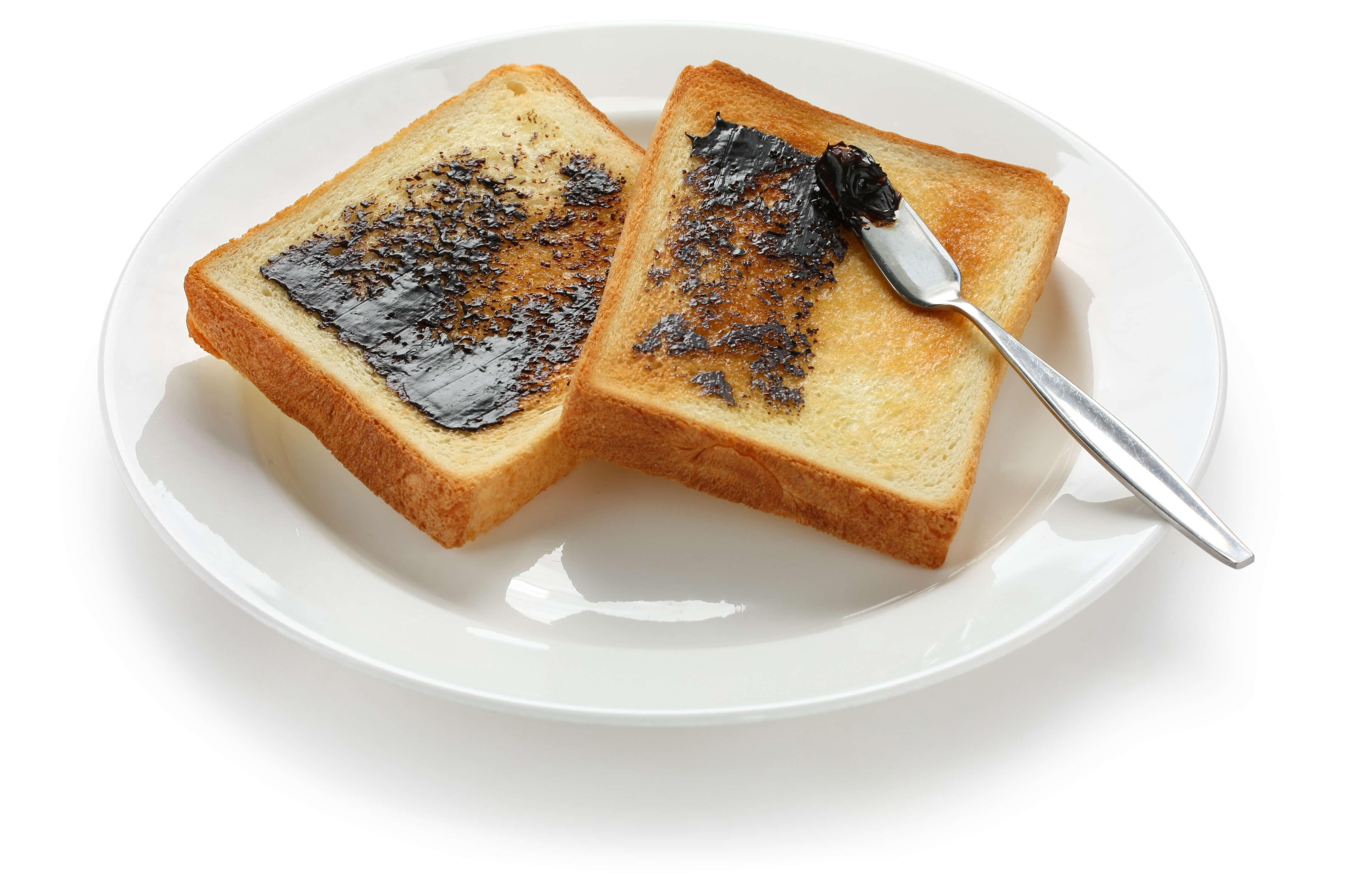 Yeast extract on toast